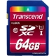 Карта памяти Transcend SDXC UHS-I (Class 10) 600x Ultimate 64GB (TS64GSDXC10U1)